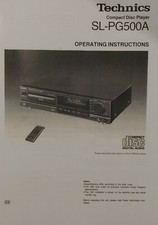 Technics SL-PG500A Compact