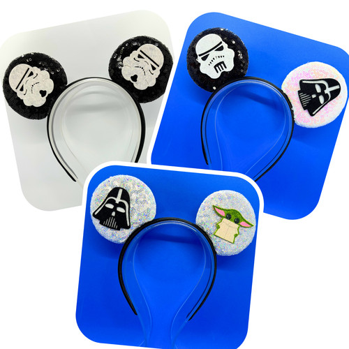 Disney style star wars mouse - star,