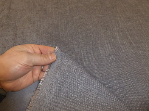 Grey quality chenille weave - grey,