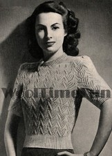 Knitting Pattern Vintage