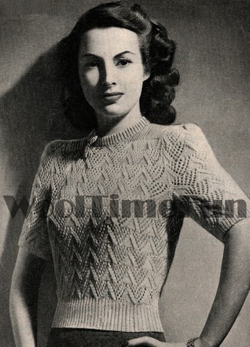 Knitting pattern vintage - knitting,