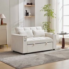 2-Seater Pull-Out Sofa Bed