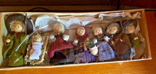 Vintage 1950 wooden - 1950's, folk