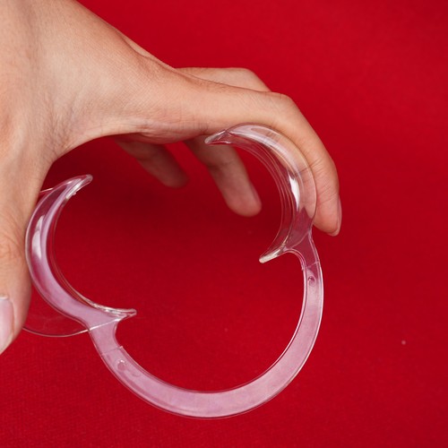 Bondage kit plastic mouth - plastic, gag