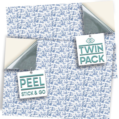 Dolls house wallpaper twin - dolls,