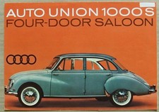 AUTO UNION 1000S Car Sales