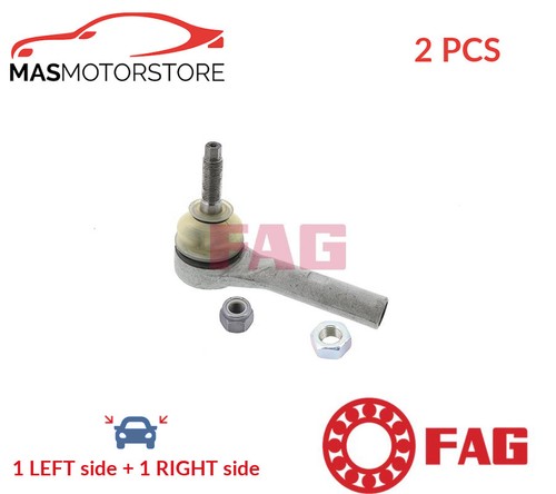 Track rod end rack - track, pair