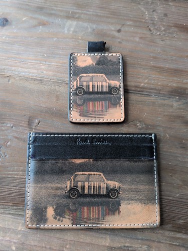 Paul smith leather - card, holder