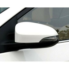WHITE RIGHT DRIVER SIDE WING MIRROR COVER CAP FOR TOYOTA YARIS 2012-2020 NEW