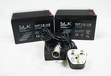 2 x 12v 12AH SLK POWER AGM
