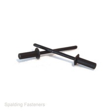 Black Sealed Rivets Aluminium