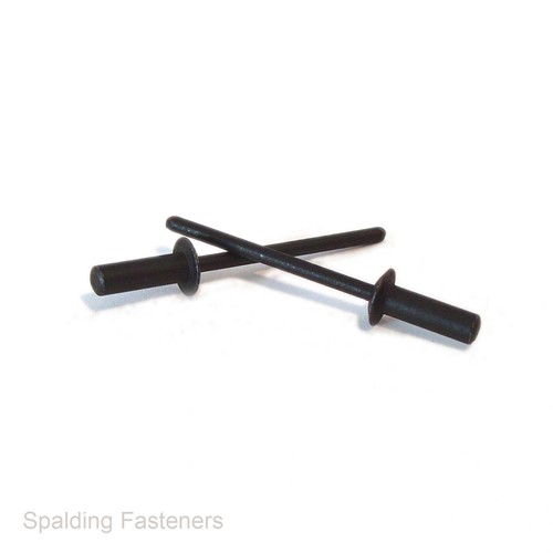 Black sealed rivets aluminium - rivets,