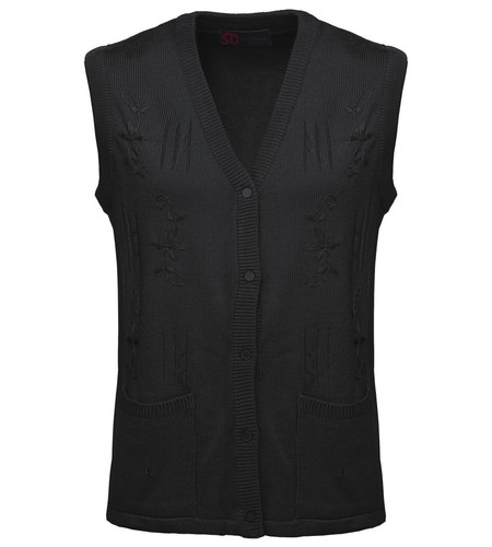 Women neck sleeveless - v-neck,