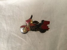 c1970s motorcycle LAPEL pin