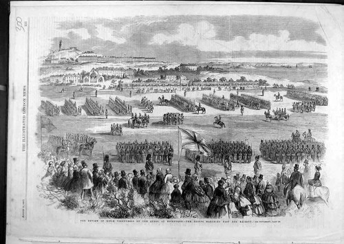 Original old antique - old, print