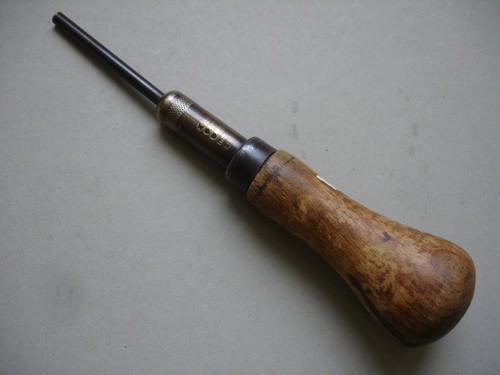 Vintage woden push pin - woden, tool