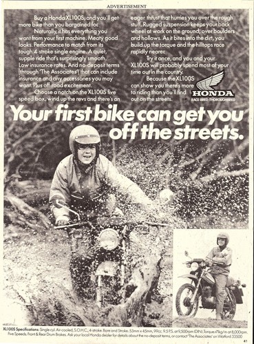 Original 1979 advert for honda - original,