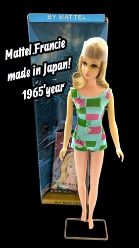 1965 vintage francie doll - 1965,