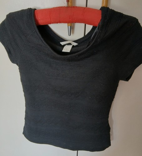 Ladies top black h m - –, h&m