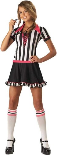 Racy referee teen - referee, teen/junior