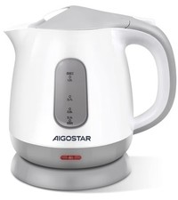 Aigostar Small Electric Kettle 1.0L 1100W Low Wattage Portable Lightweight