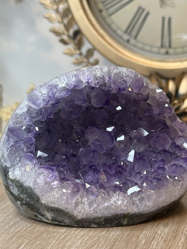 Amethyst geode crystal - geode, cave