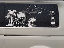 to fit VW TRANSPORTER T5 T6 BEACH BUM/SIDE WINDOW/CAMPERVAN/GRAPHICS/DECAL