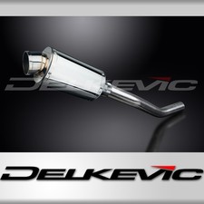 KAWASAKI ZX9R NINJA 2000-2001 225mm OVAL STAINLESS SILENCER EXHAUST KIT