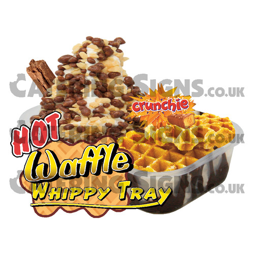 Crunchie hot waffle tray - hot,