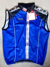 ASSOS AIRBLOCK BLUE CYCLING GILET GATOR SIZE XLG HAND MADE IN SWITZERLAND RP£169