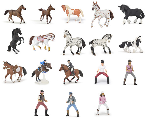 Papo horse and - papo, toy