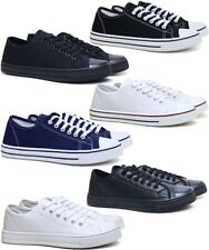 Mens Canvas Shoes Lace Up