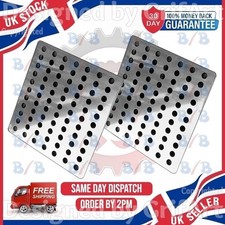 2 METAL DRAIN COVER LEAF GUARD