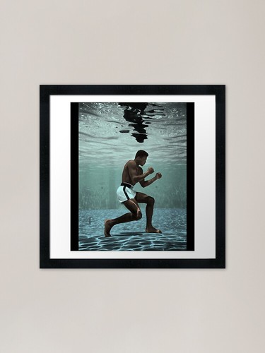 Muhammad ali underwater boxing - muhammad,