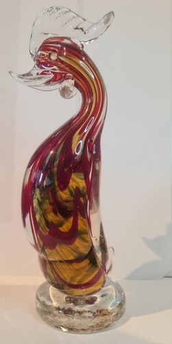 Vintage murano glass duck - vintage,