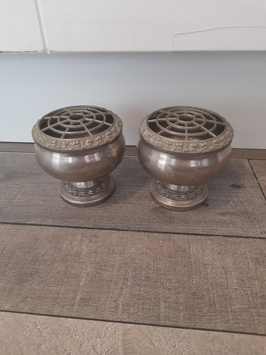 Pair vintage ianthe - ianthe, silver