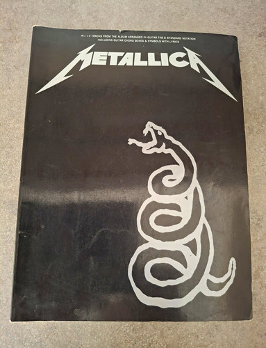 Metallica the black album - metallica,