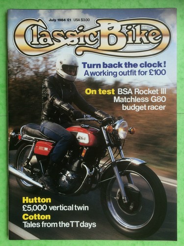 Classic bike july 1984 - classic,