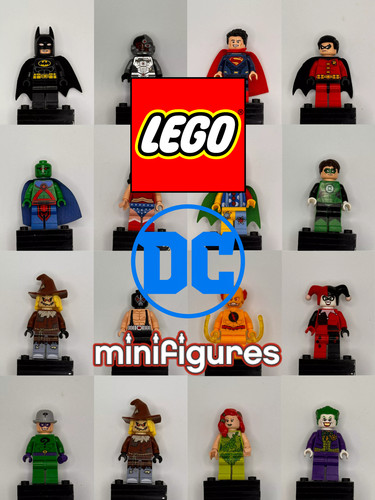 Lego comics minifigures - lego, dc