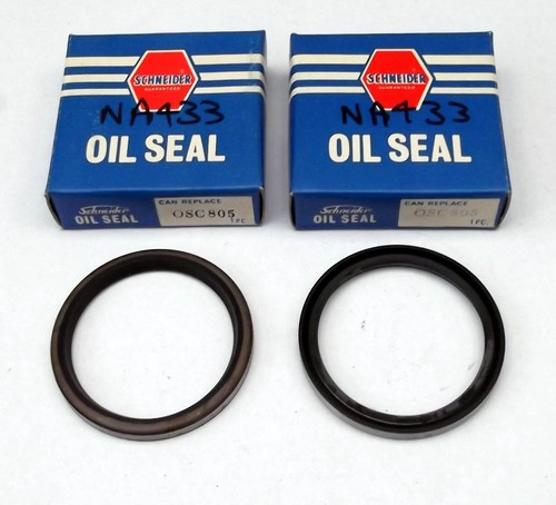 Pair front hub oil seals - pair,