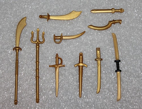 Playmobil gold sword sabre - gold,