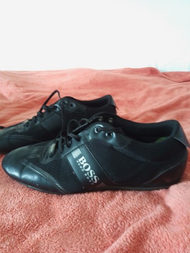 Hugo boss triple black - black, leather