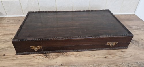 Vintage carved wooden - vintage,
