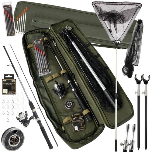 Complete fishing set rod and - set,