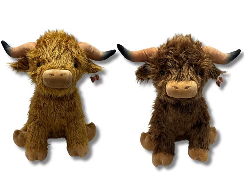 New highland cow teddies - cow,