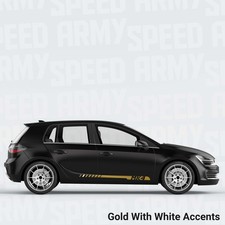 Universal "MK4" Side Stripes Decal Kit | L&R Pair for All Cars