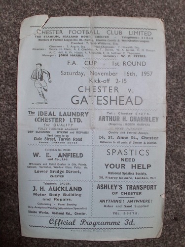 Chester gateshead football - chester, v
