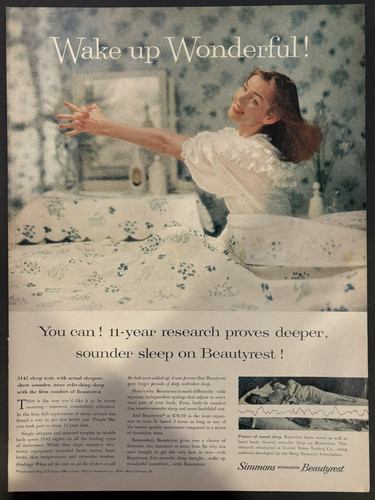 Vintage 1950s advertising - vintage,