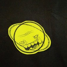 UV Fluorescent Glitchy Smiley