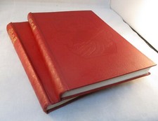 Hardbacked Books - 1st & 2nd Year of the War In Pictures - Odham's Press Vintage